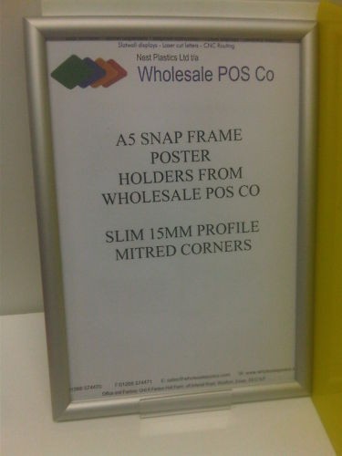 Snap frame for shops - for,