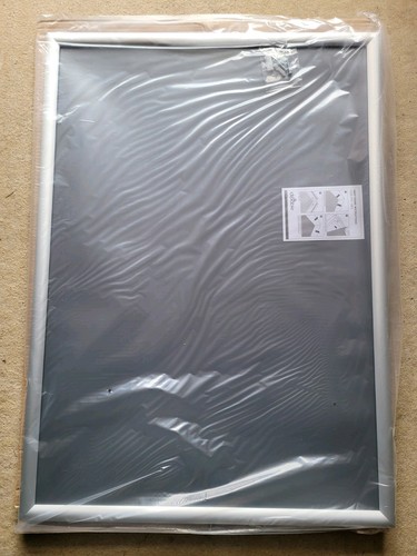 Silver snap frame poster - frame,