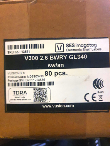 Ses imagotag vusion 6 - imagotag, 2.6