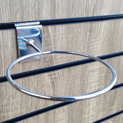 Slatwall chrome display ring - slatwall,